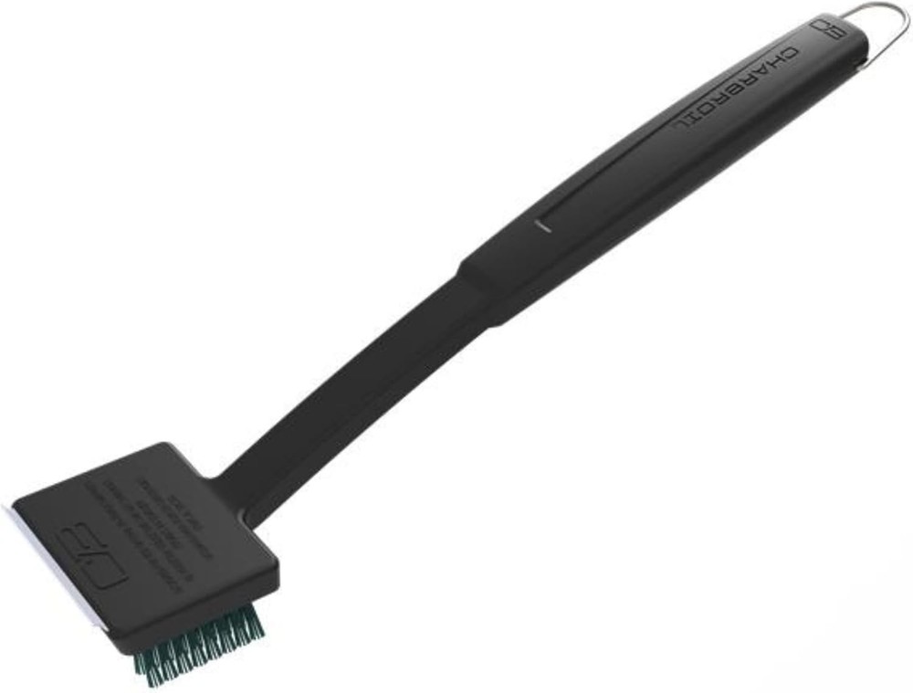 Durable 18-Inch Grill Cleaning Brush with Replaceable Head for Serious Grilling