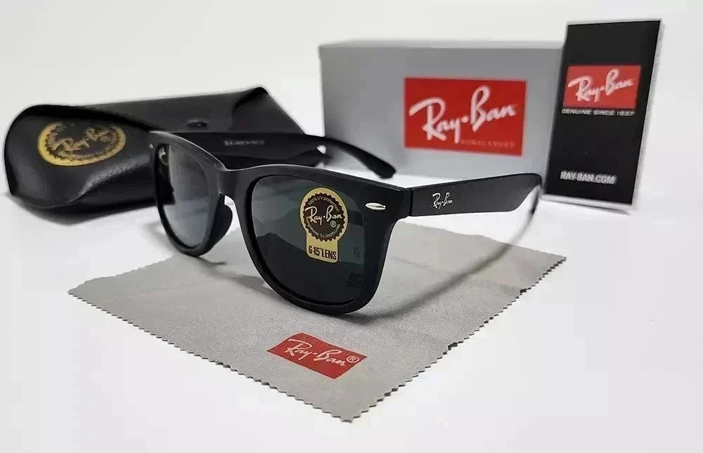 Ray-Ban 2140 Traveler Sunglasses Black Matte Frame with 50mm Gray Lenses
