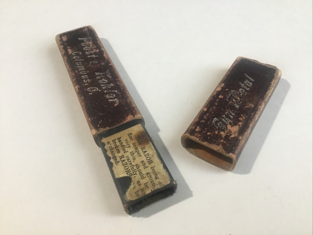 Vintage Pabst & Kohler Razor Box Only.