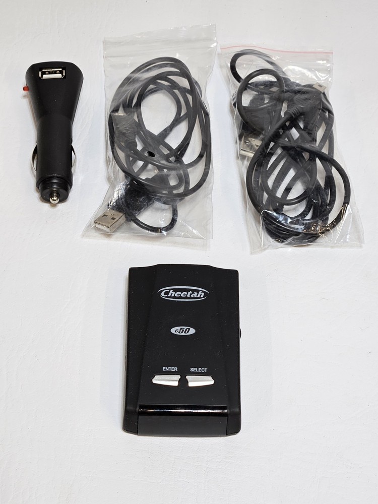 Cheetah C50 Red-Light & Speed Camera Detector (GPS Driver Safety System)