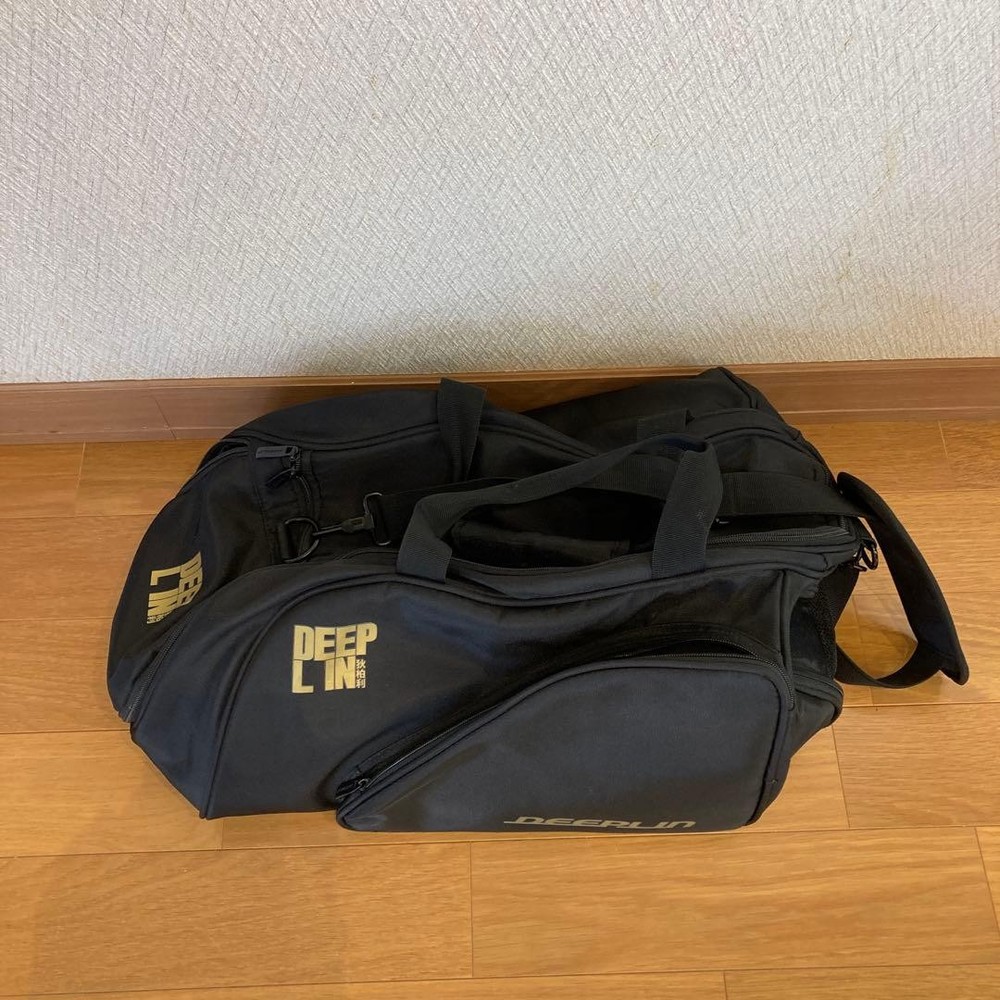 DEEP L'N Black Table Tennis Bag