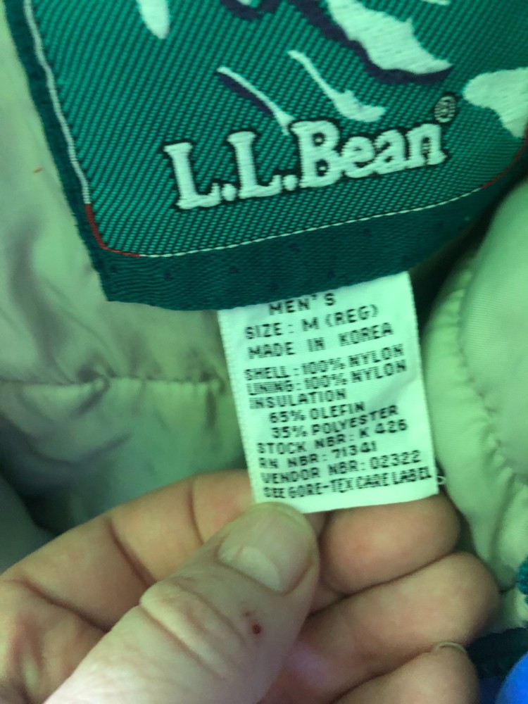 L.L. Bean Insulated Winter Coat (Men's Sized Medium)