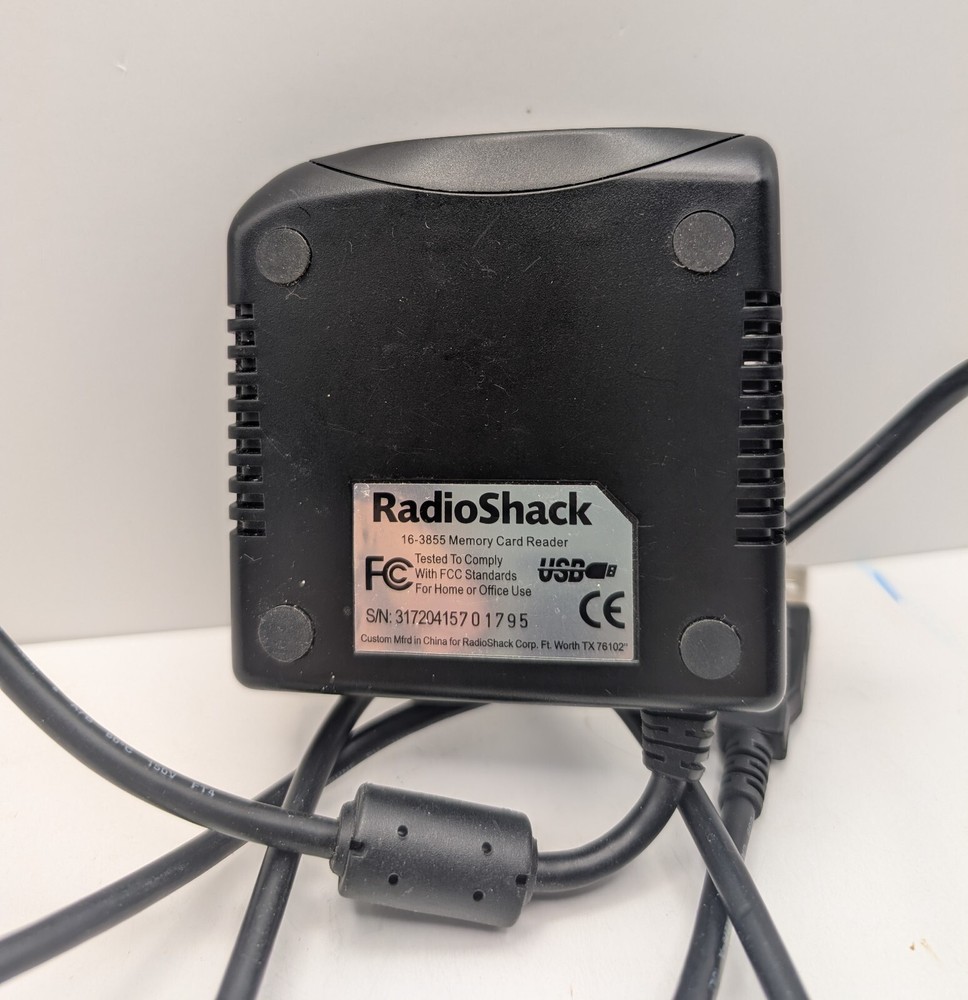 RADIO SHACK DAZZLE Memory Card Reader TESTED 100% Working Condition 16-3855