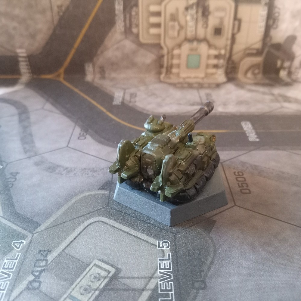 Battletech, Callander Kell, SM5 Field Commander, Custom Painted.