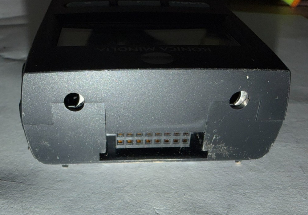 Konica Minolta T-10A Illuminance Meter Light Meter (READ – ERROR)