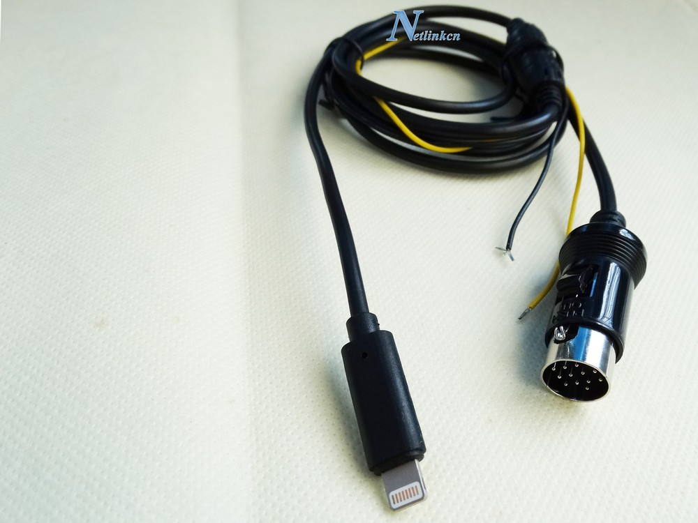 13-Pin AUX Cable For ECLIPSE CD3000 CD3100 CD3200 CD4000 iPhone 13 12 11 X 8 7