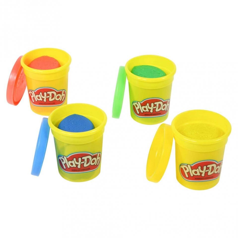 PLAY-DOH Modelling Clay Set 4PC (Assorted Colours) FREE SHIPPING