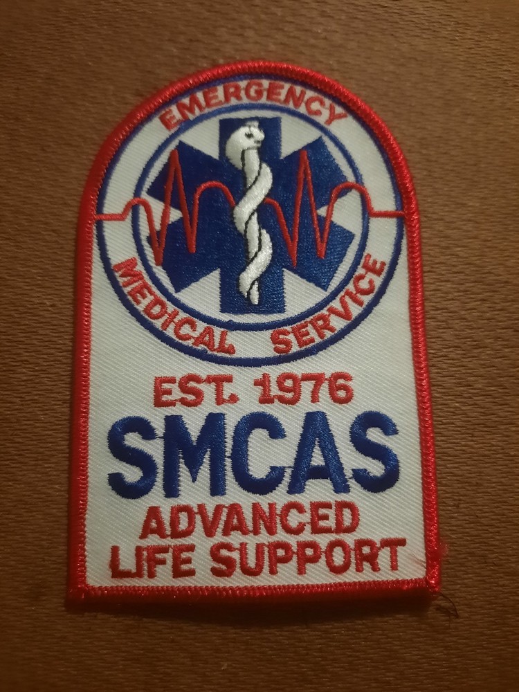 SMCAS Advanced Life Support EMS Patch