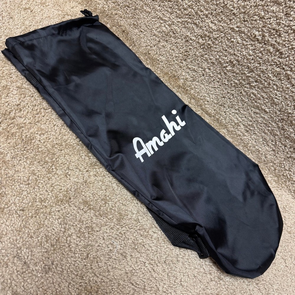 Amahi DDUK22 Clear Plastic Soprano Ukulele w/ Bag