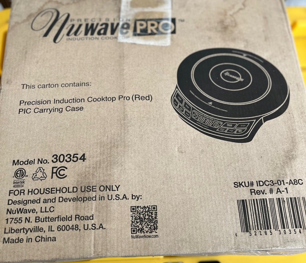 Nuwave Precision Induction Cooktop Pro 30354