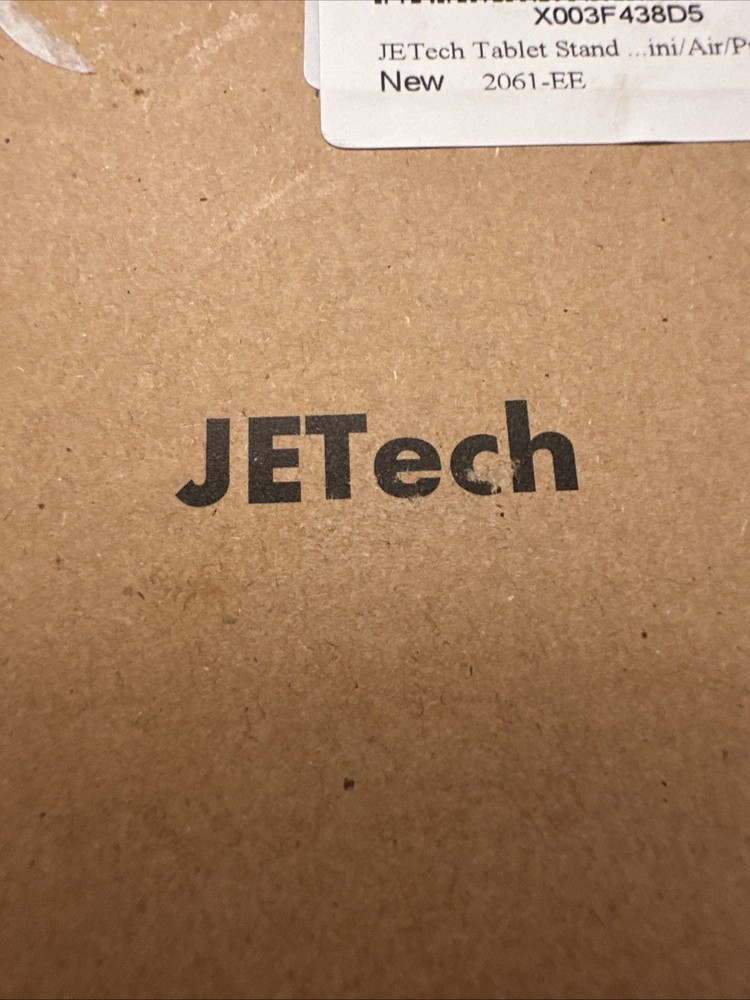 JETech Tablet Stand, Adjustable Portable Desktop Holder, Silver