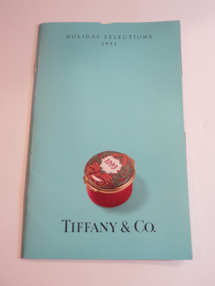 Tiffany & Co. ~ Holiday Selections 1993 Catalog