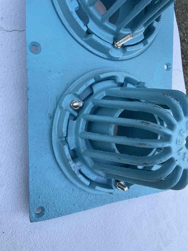 FP&M Roof Drain With Overflow 4 Inch