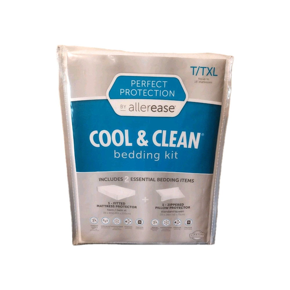 Allerease Perfect Protection Mattress & Pillow Cool & Clean Bedding Twin / TXL