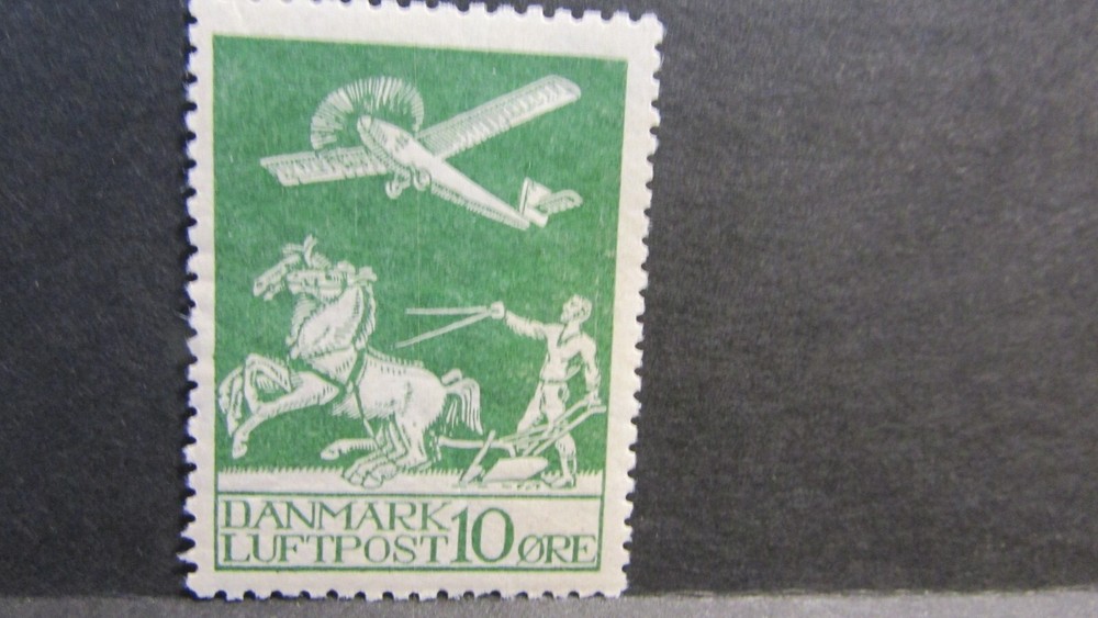 Denmark #C1 Mint Hinged- WDW Philatelic (E6D) (8/24)2