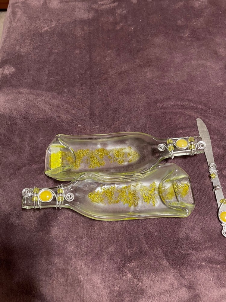 Melted Double Bottle Charcuterie tray