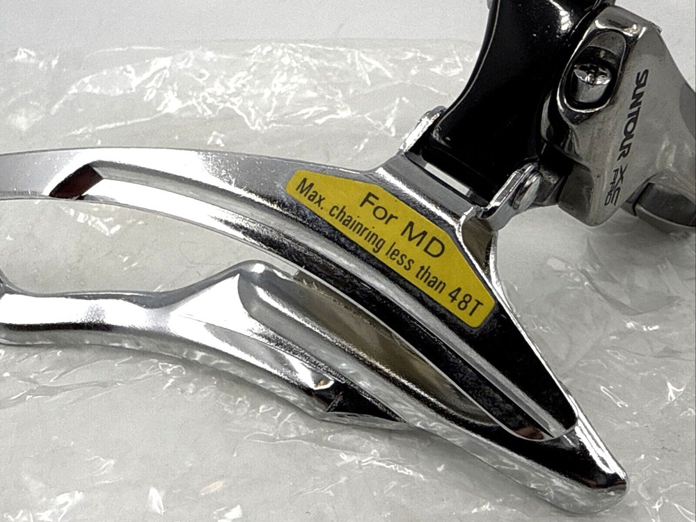NOS Suntour XC Pro 35mm Clamp-On Bottom Pull Front Derailleur