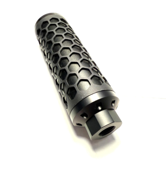 LETHAL ECHO 5" Muzzle Brake | Barrel extention 5/8*24 GBB AEG New Improved Ver.