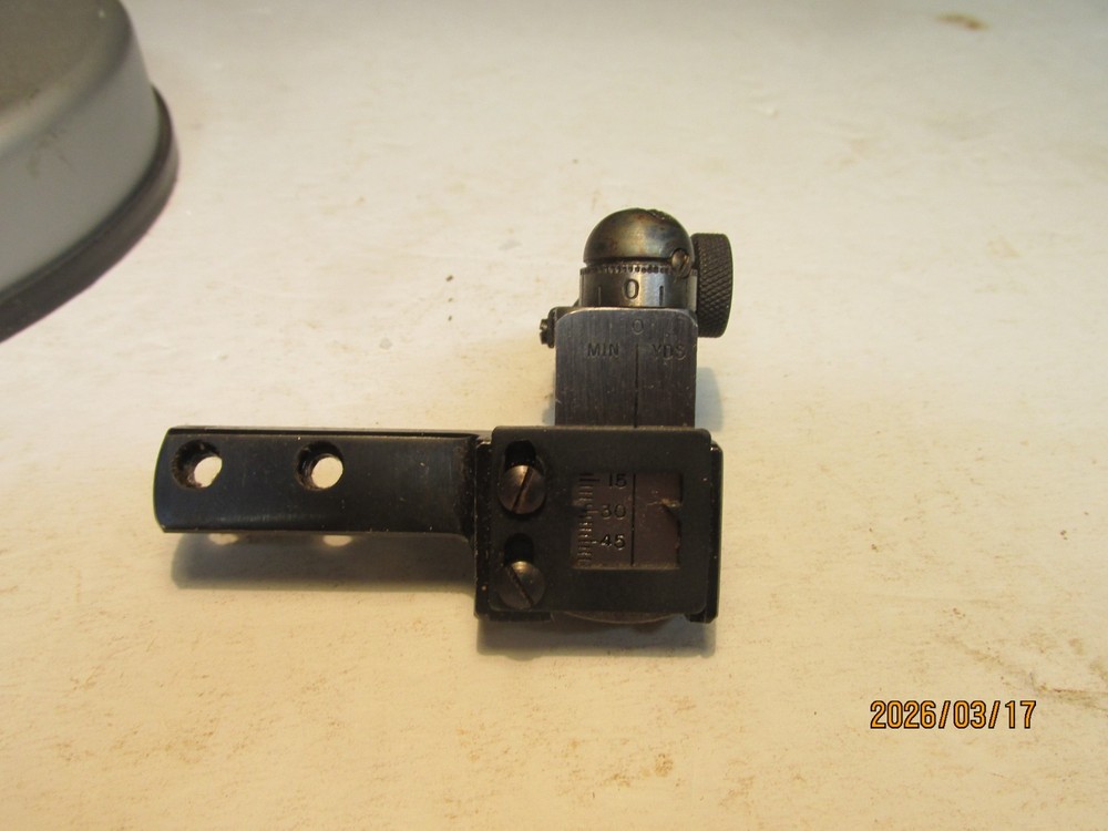 Winchester Model 43  Rear Sight