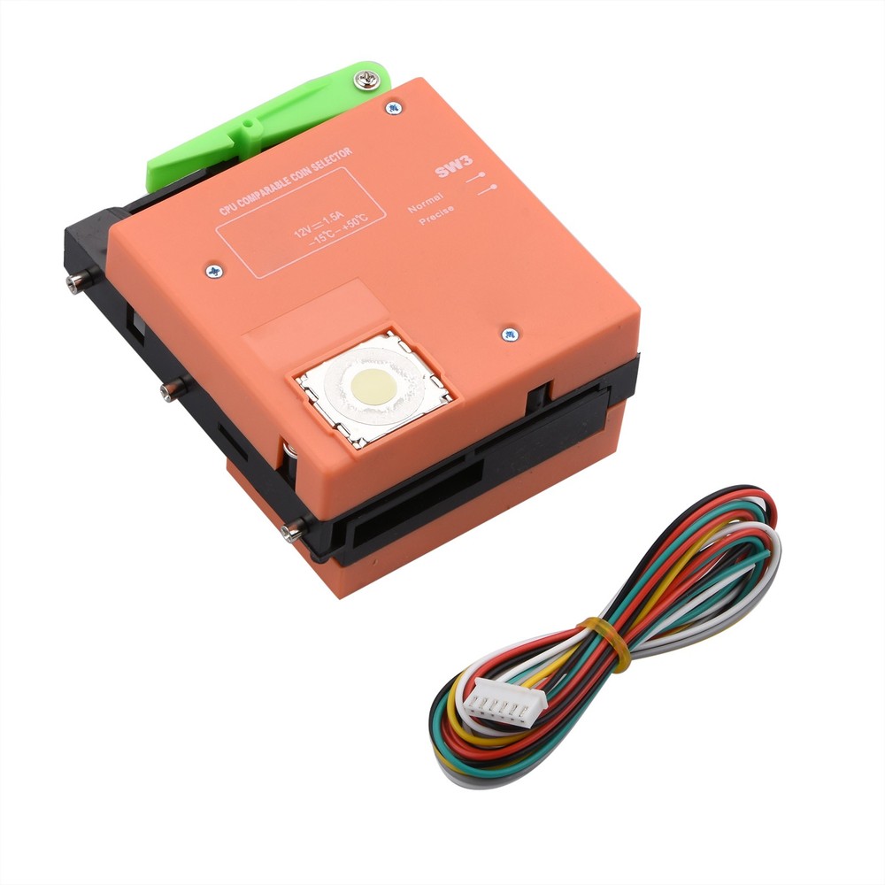 JY-800 CPU Comparable Coin Entry Selector Arcade Token Acceptor For Laundry Room