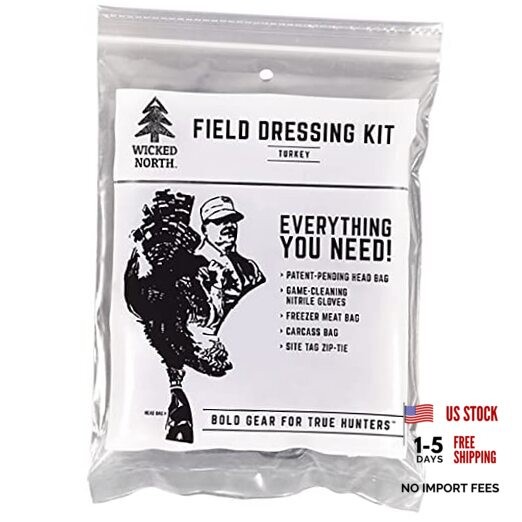 Game Processing Kit for Turkey Hunting, Includes 5 Essentials Gear 1 Pack