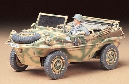 Tamiya - 1/35 Schwimmwagen Type 166 Plastic Model Kit
