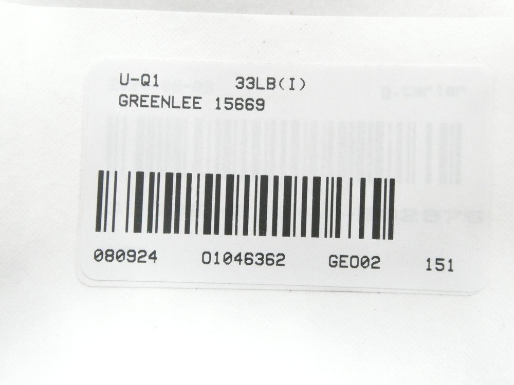 Greenlee 15669 Rigid Segment Bending Shoe 5in Pipe Bender