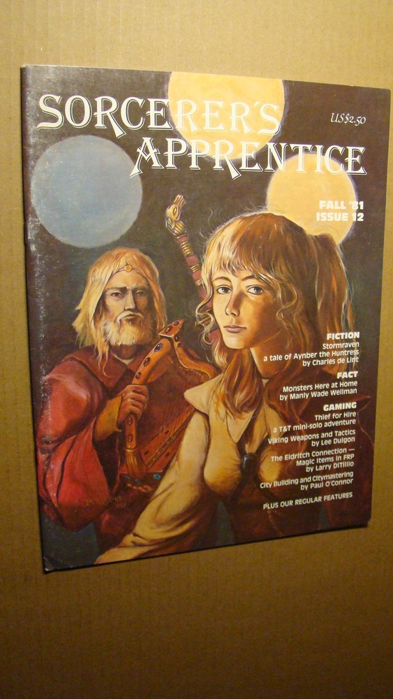 SORCERER'S APPRENTICE 12 *NICE COPY* 1981 MODULE DRAGON MAGAZINE DUNGEONS