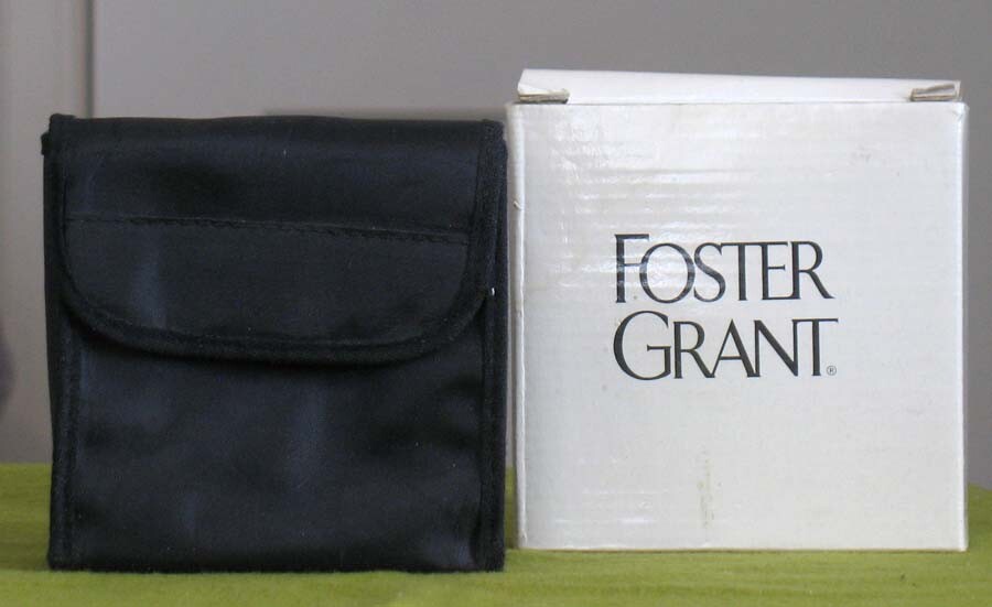 Foster Grant Binoculars w/ Strap, Case, Cleaning Cloth in Original Box