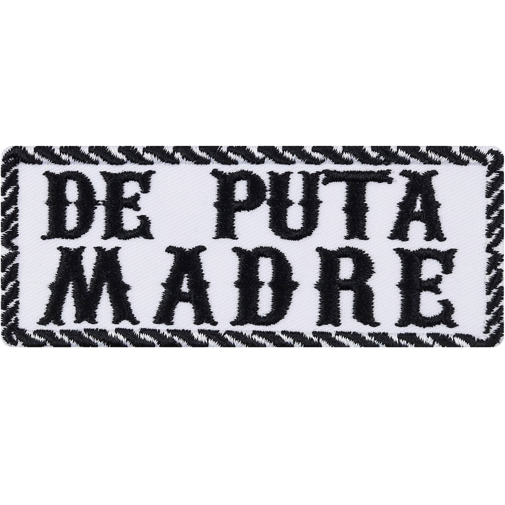Patch: De Puta Madre Croatia Iron On/Patch/Patch/Iron On/Applique