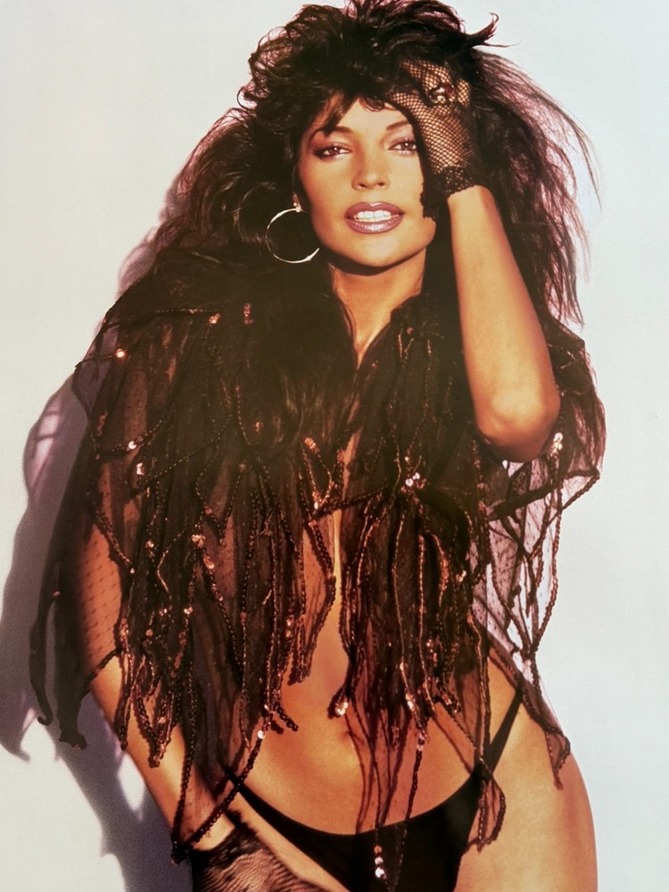 Hot Girl Sexy Babe Vintage Poster 1984 APOLLONIA Prince Purple Rain Mancave