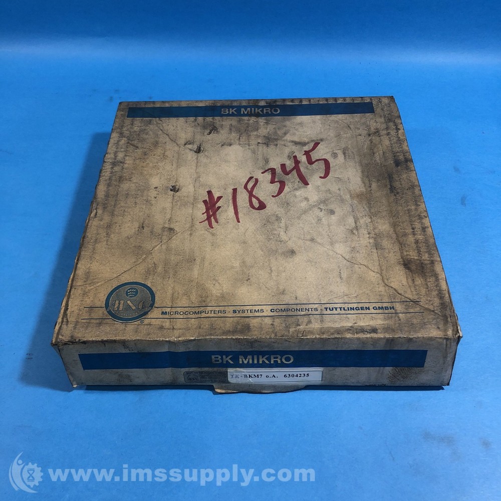 BK Mikro TK-BKM7 Revision 01 Scanner 3258