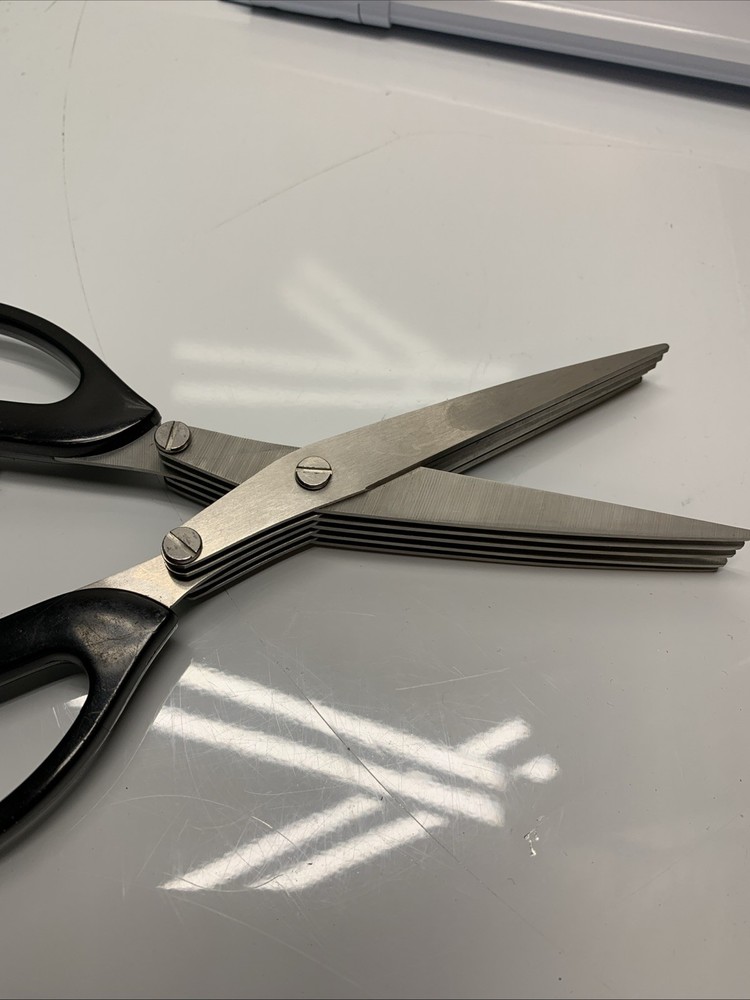 SHREDDING SCISSORS KITCHEN Herbs Craft & Security