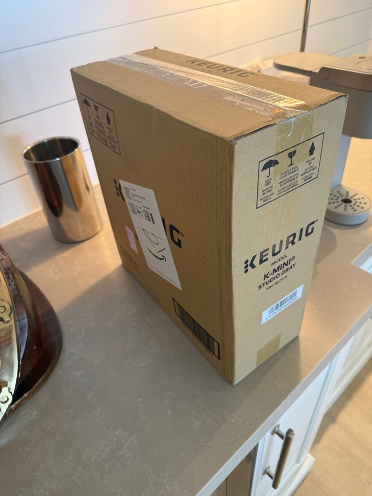 Keurig K-Mini Plus Single Serve K-Cup Pod Coffee Maker - Gray