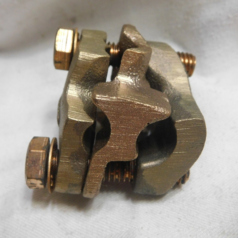 Burndy QPX2828 Brass Versitap Parallel Clamp 4/0