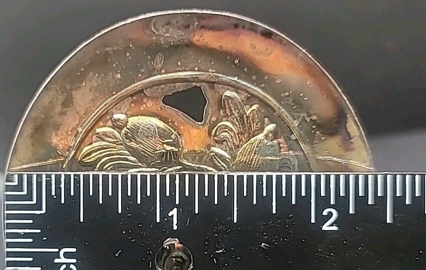 Vintage Sheffield England Silver Plated Pierced Serving Spoon