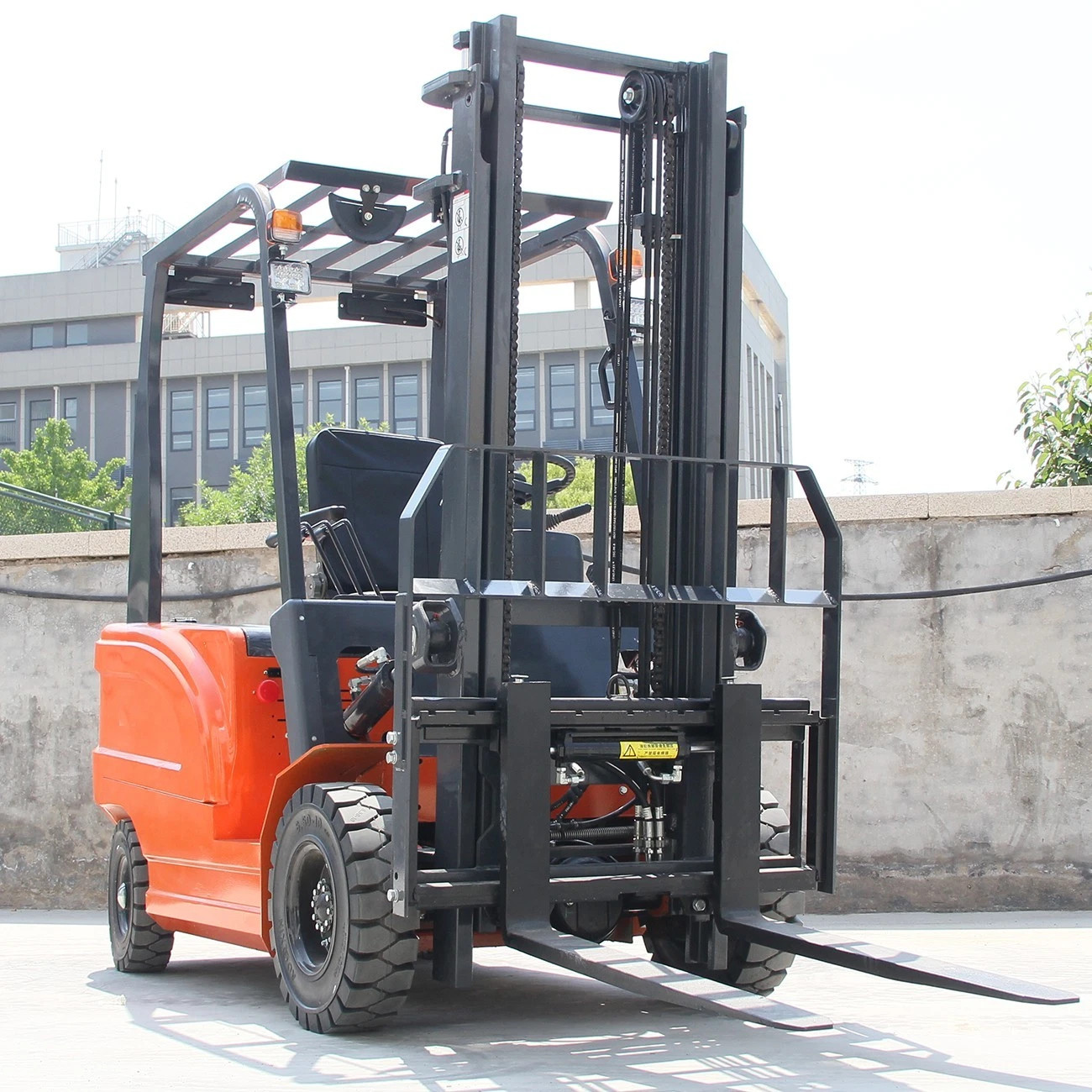 5500lbs Electric Forklift 60V 70Ah Side Shift with Charger Lifter Free Shipping
