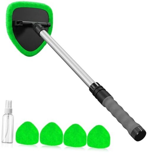 desin Windshield Cleaning Tool, Car Window Cleaner Windshield Cleaner with 4