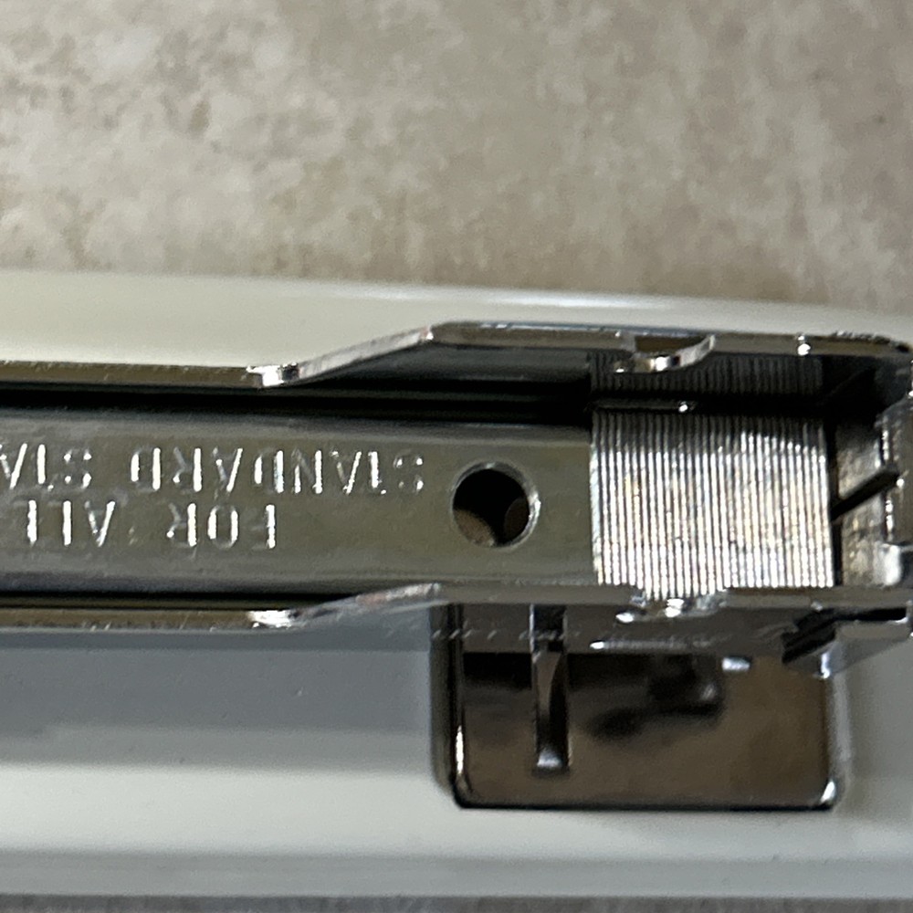 Vintage Swingline Stapler Model 711 5" Mini White/Off White