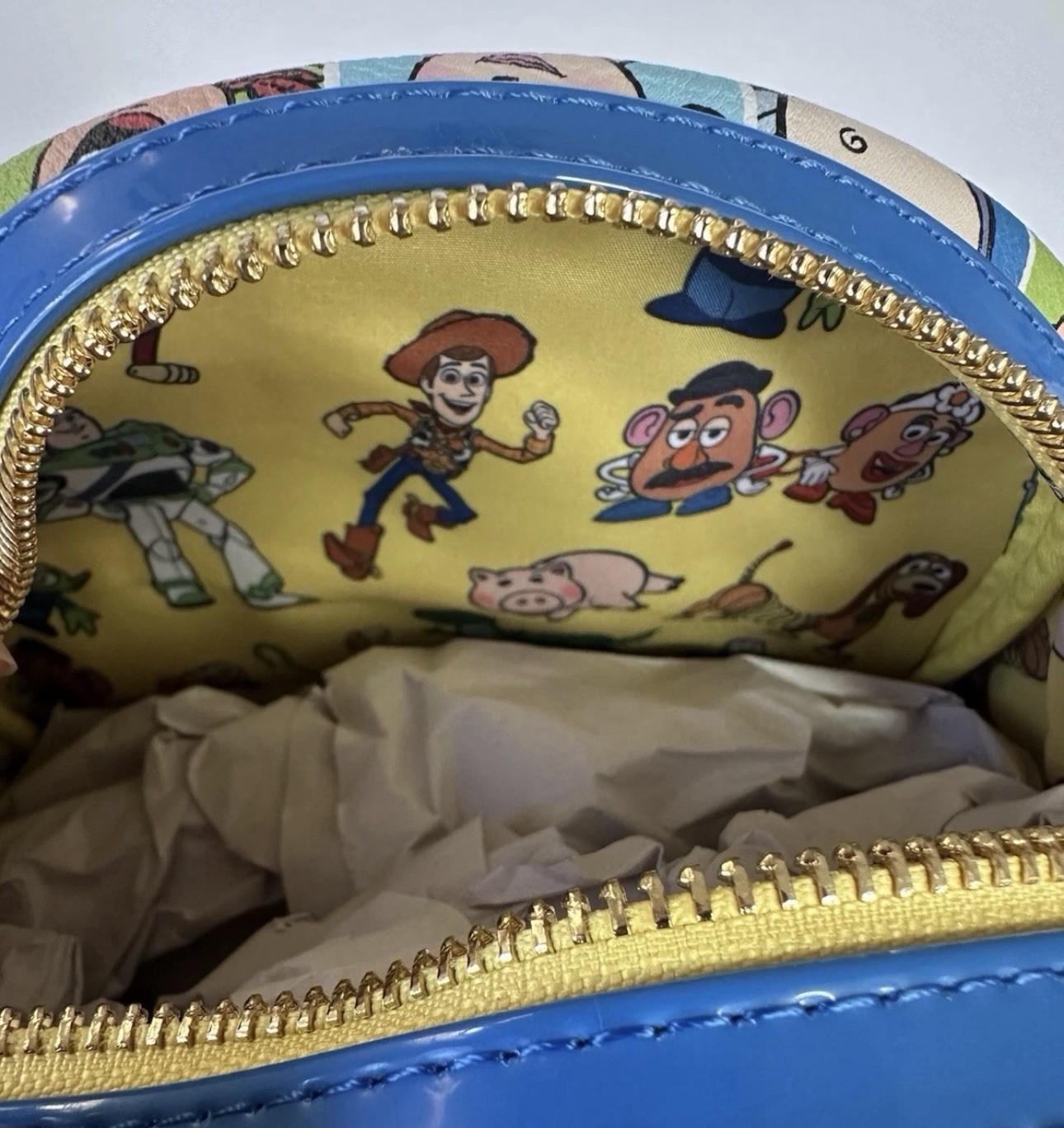 Disney Parks Pixar Toy Story Loungefly Backpack AOP All Over Print