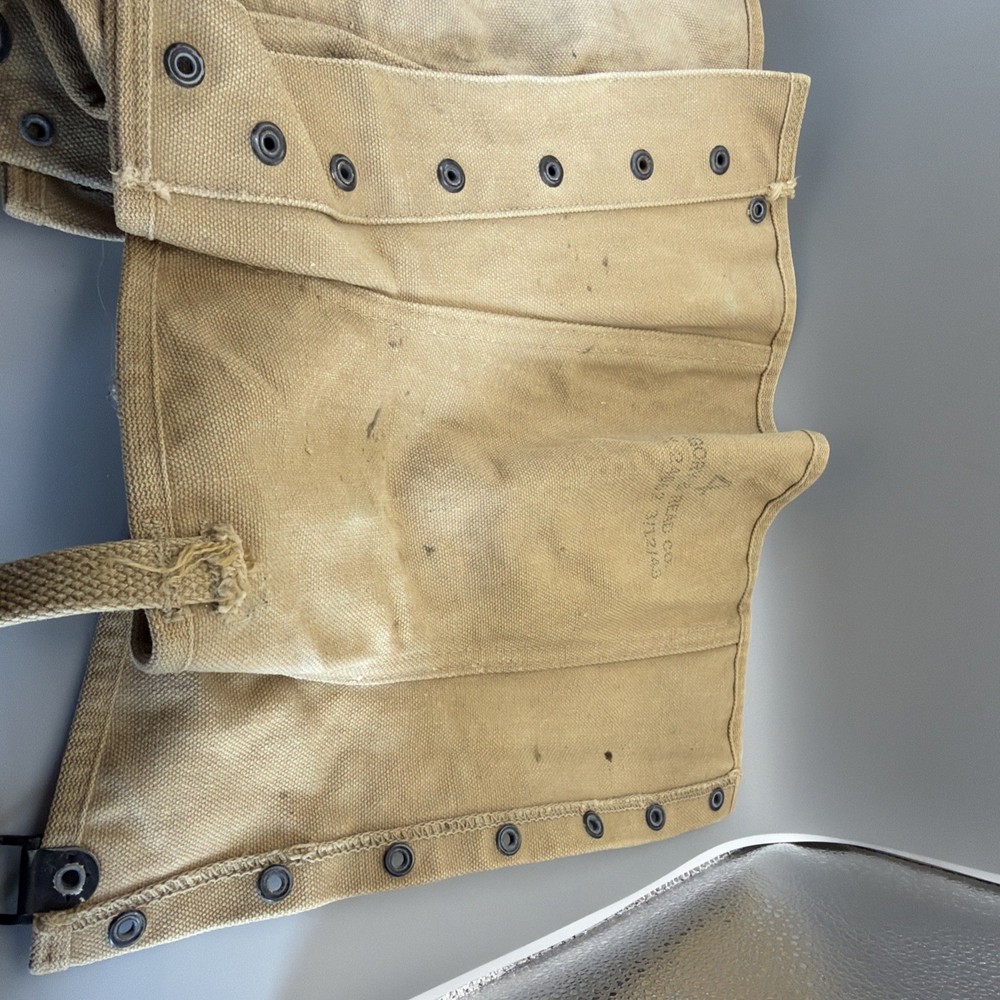 Original US Army Gaiters, Gregory & Read Co, NXSX 24662 2/12/43