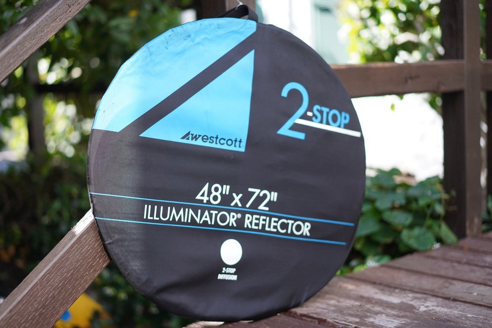 Westcott Illuminator Reflector 48" x 72" 2-Stop Diffusion Panel - Good Condition