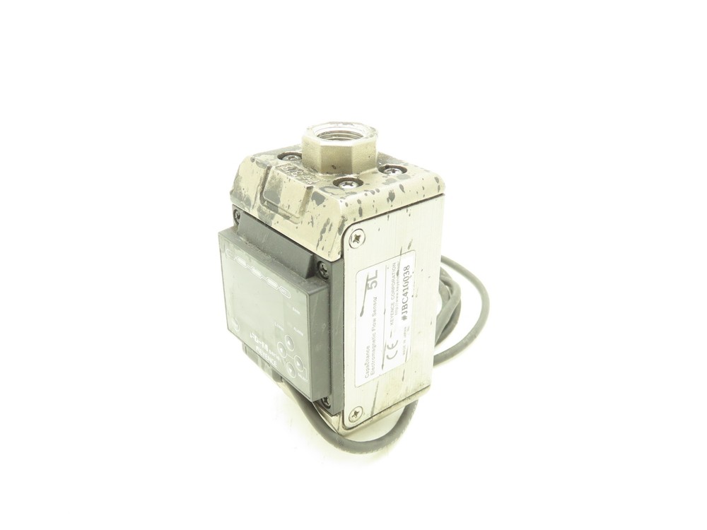 Keyence FD-M5AT Electromagnetic Digital Flow Sensor 5L/min 24VDC