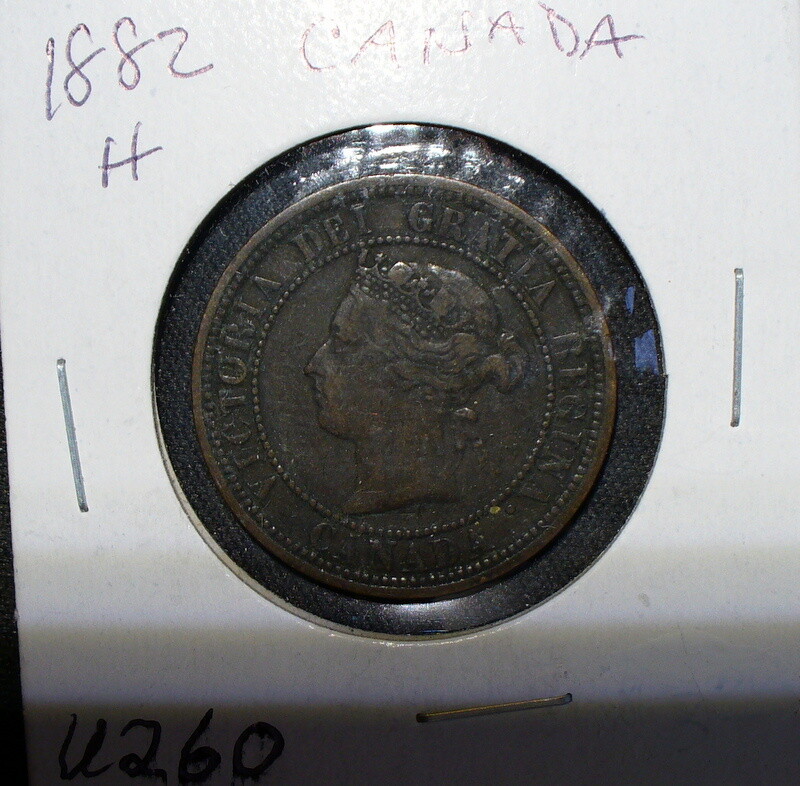 Canada Cent 1882H
