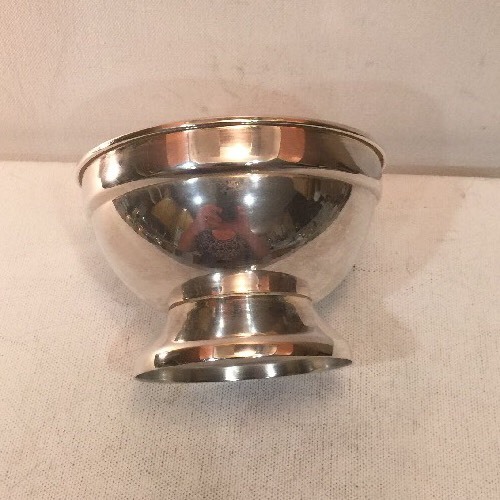 Silverplate Small Footed Candy Nut Dish Bowl