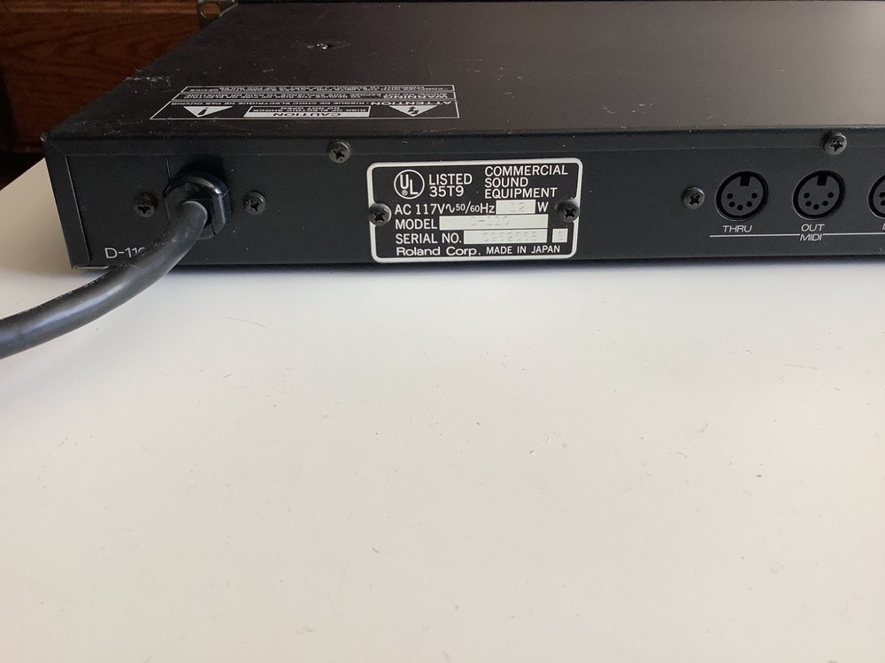 Roland D-110 Digital Linear Arithmetic Synthesizer Tested Working