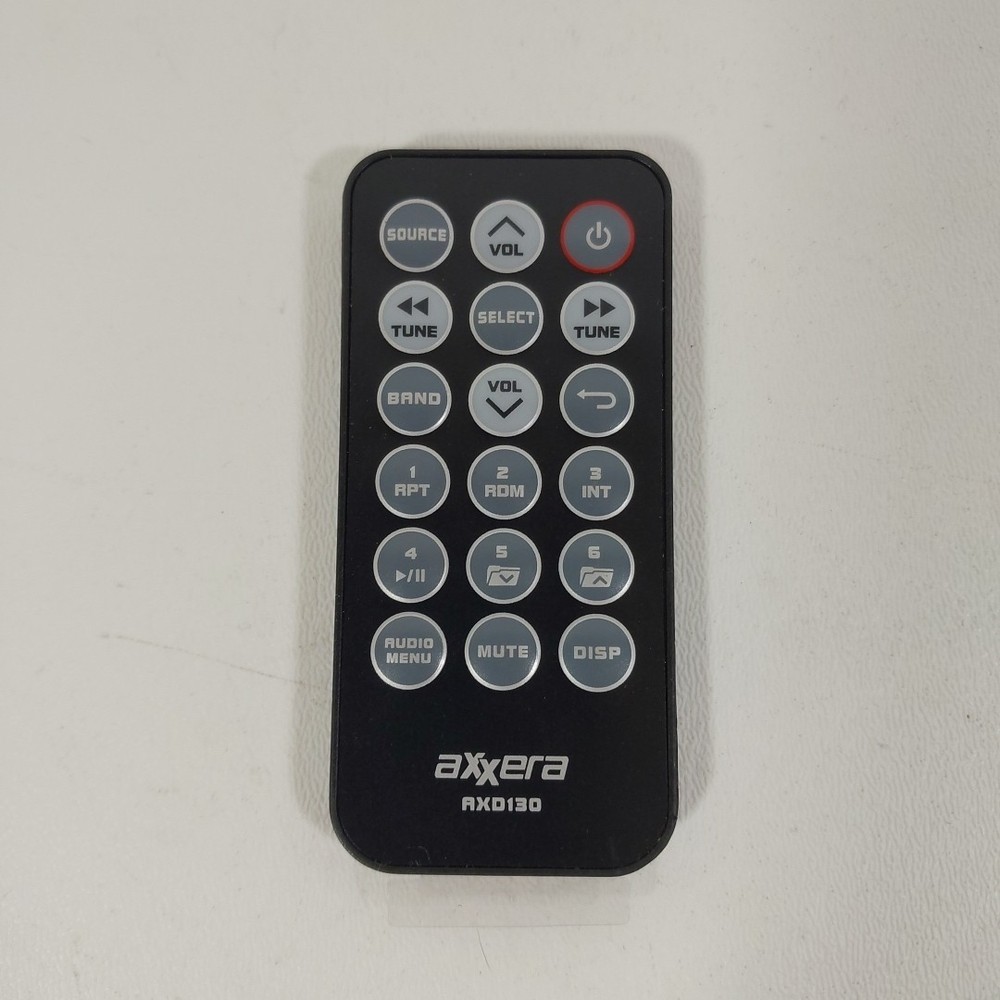 Original Axxera AXD130 Remote Control