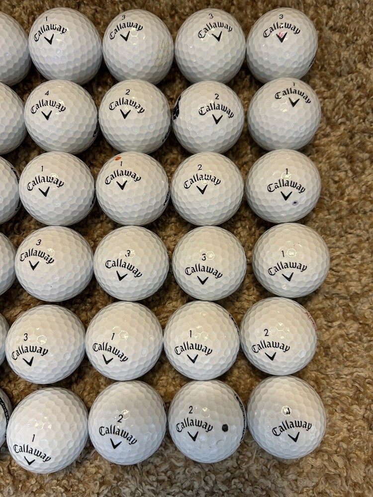50 Mint Callaway Supersoft Golf Balls