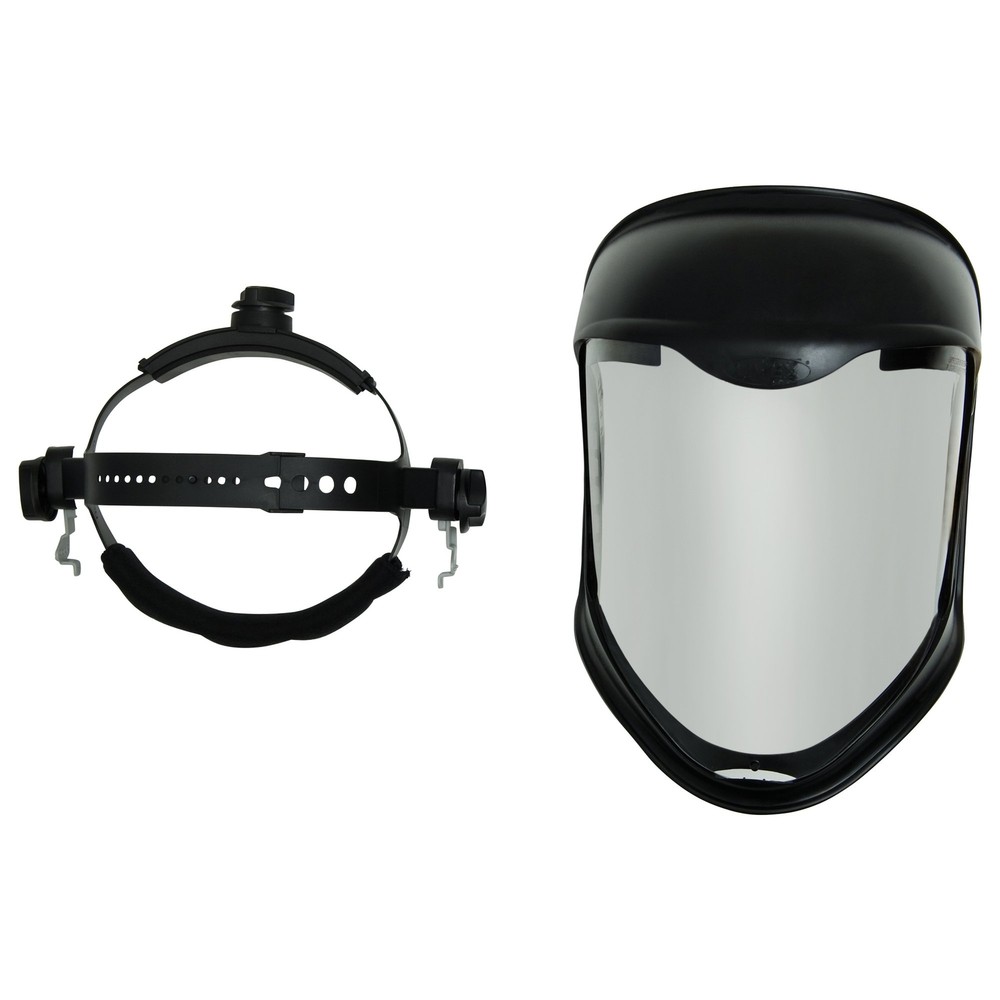 Honeywell Bionic Face Shield With Clear Polycarbonate Visor And Antifog/hard Coa