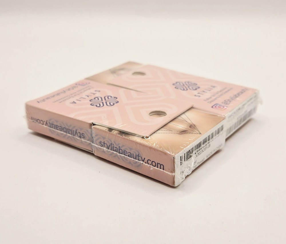 4 Pack Microblading Supplies Pre-Inked Eyebrow Mapping String - Ultra-Thin
